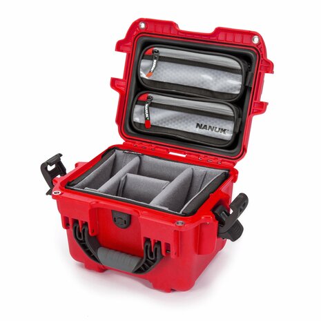 Nanuk 908 Rood Pro Photo Kit