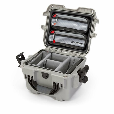 Nanuk 908 Zilver Pro Photo Kit