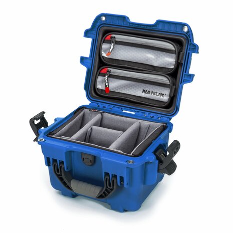 Nanuk 908 Blauw Pro Photo Kit