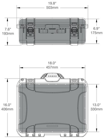  Nanuk 930 Zwart DJI RS 3 /RS 3 Pro Combo