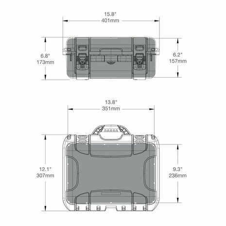 Nanuk 915 R met Plukschuim