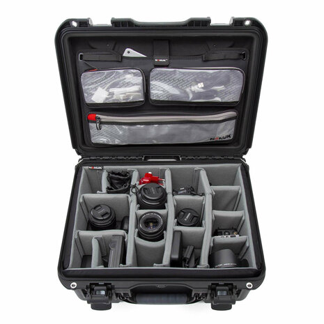 Nanuk 933 Zwart Pro Photo Kit