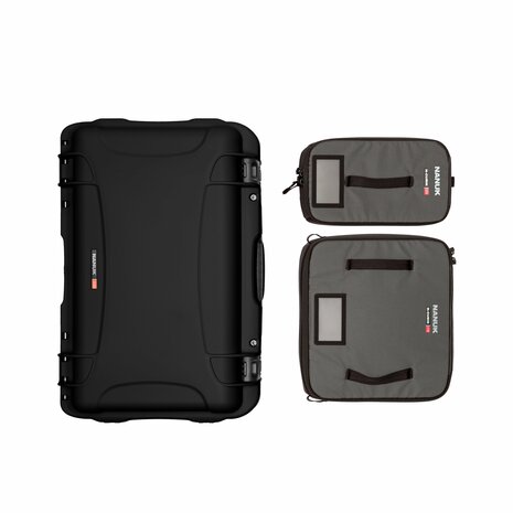 Nanuk 938 Zwart Pro Photo Kit met N-Cubik 17S en 17M
