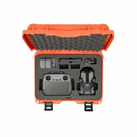 Nanuk 915 Drones Koffer Oranje Waterdicht IP67 voor DJI Mini 5 Pro Fly More