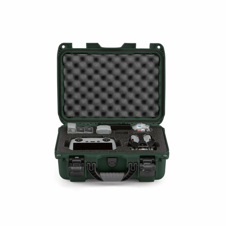Nanuk 915 Olive Drones Koffer voor DJI Mini 5 Pro Fly More, Waterdicht IP67, Lichtgewicht NK-7 Hars
