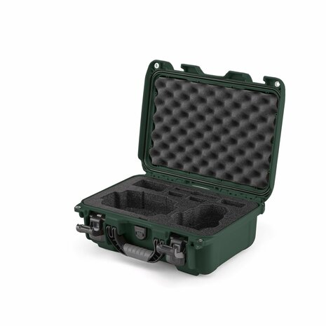 Nanuk 915 Olive Drones Koffer voor DJI Mini 5 Pro Fly More, Waterdicht IP67, Lichtgewicht NK-7 Hars