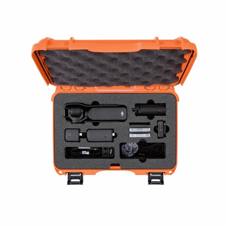 Nanuk 909 DJI Osmo Pocket 3 Koffer Oranje Lichtgewicht NK-7 Hars Waterbestendig IP67
