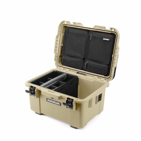 Nanuk Trail 35 Koffer Desert Tan 38.8 liter Lichtgewicht NK-7 hars Waterbestendig