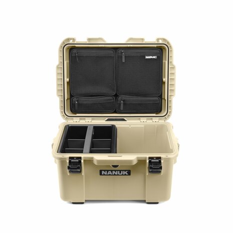 Nanuk Trail 35 Koffer Desert Tan 38.8 liter Lichtgewicht NK-7 hars Waterbestendig