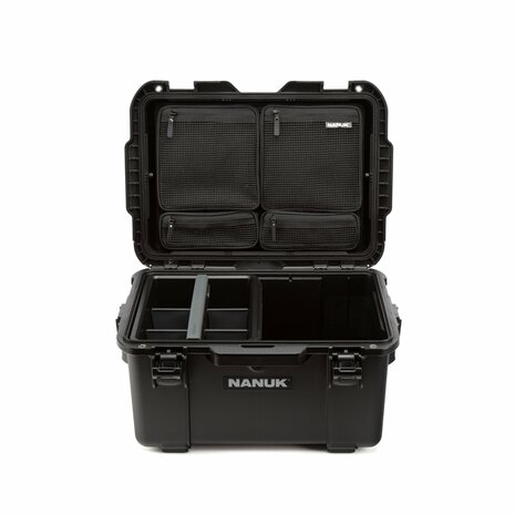 Nanuk Trail 35 Koffer Zwart 38.8 liter Lichtgewicht NK-7 hars Waterbestendig