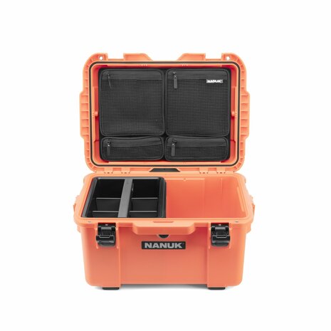 Nanuk Trail 35 Koffer Oranje 38.8 liter Lichtgewicht NK-7 hars Waterbestendig