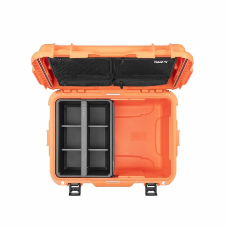 Nanuk Trail 35 Koffer Oranje 38.8 liter Lichtgewicht NK-7 hars Waterbestendig