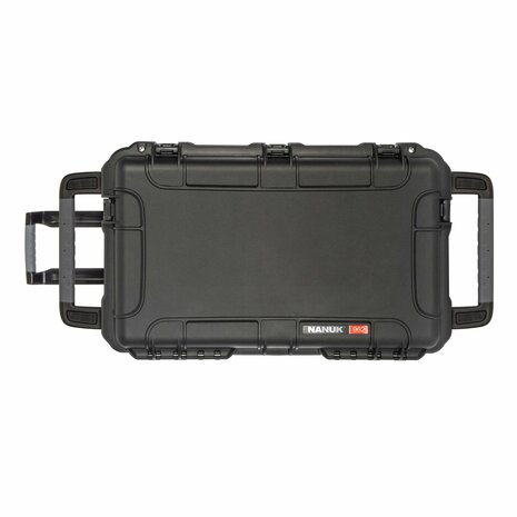 Nanuk 962 Beschermkoffer Zwart met Vakverdelers en Mesh Organizer