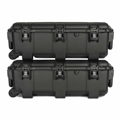 Nanuk 962 Beschermkoffer Zwart met Vakverdelers en Mesh Organizer