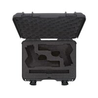 Nanuk 910 2UP Classic Pistool Wapenkoffer Graphite Lichtgewicht NK-7 Hars 363x282x120 mm